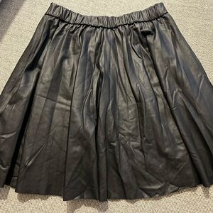 Zara Black Skater Skirt